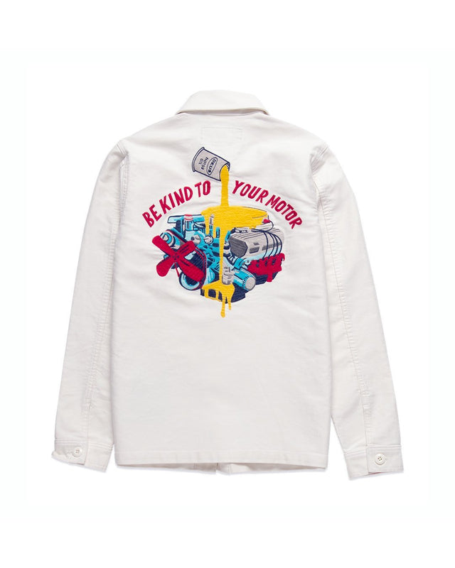 Naito Chore Jacket - Natural White
