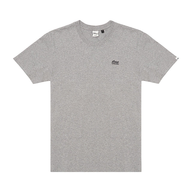 Standard Embroidered Tee - Grey Marle