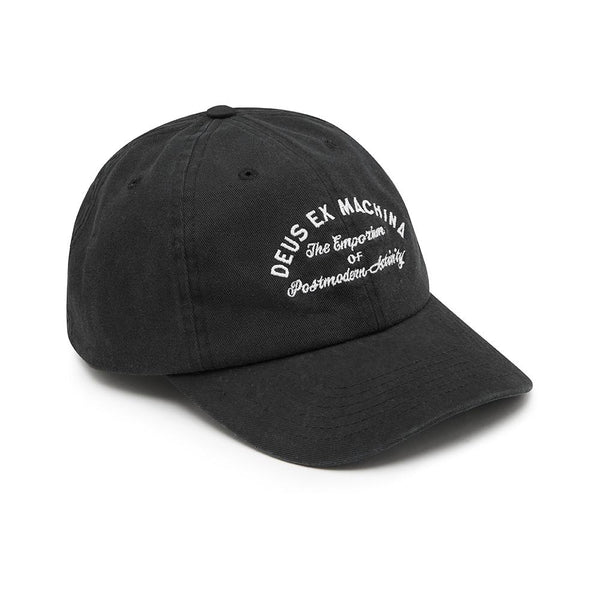 Classic Dad Emporium Cap - Black – Deus Ex Machina Europe