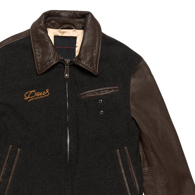 The Rival Jacket - Black-Tan
