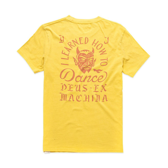 Dancing Devil Tee - Mimosa Gold