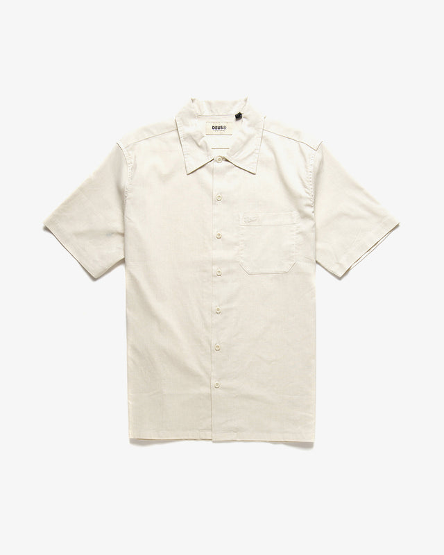 Oscar Hemp Shirt - Dirty White