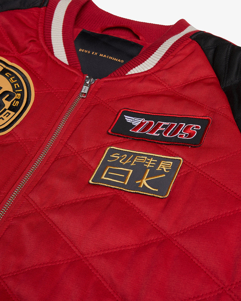 Supporters Jacket - Red-Black
