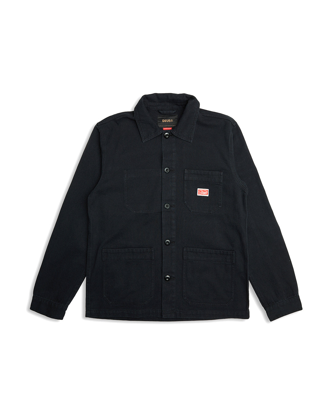 Jackets | Deus Ex Machina | Hank Work Chore Black – Deus Ex