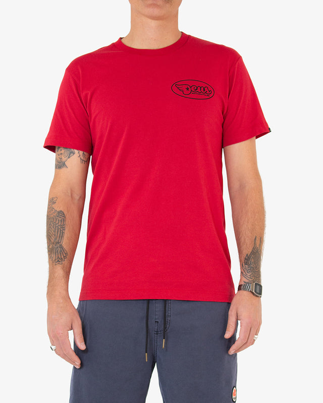 Repeller Tee - Rocco Red