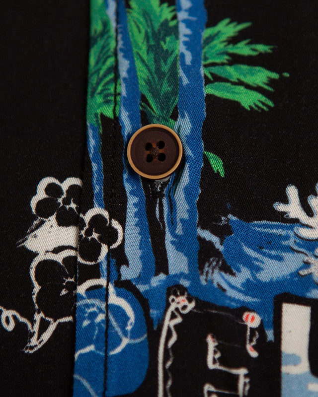 Lambada Short Sleeve Shirt - Black