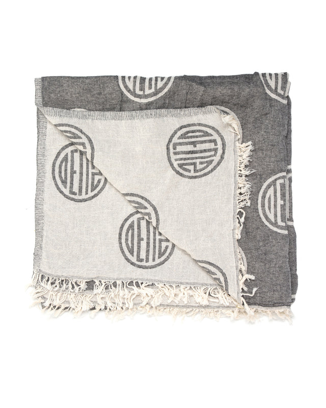 Chex Beach Towel - Charcoal