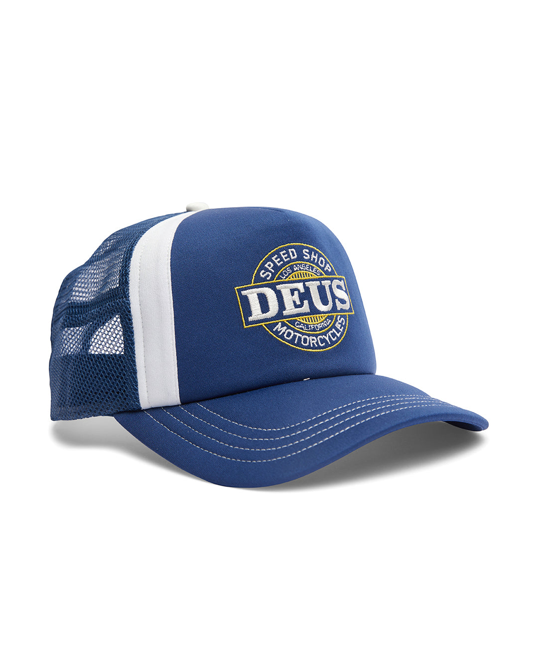 Hats | Deus Ex Machina | Hot Streaks Trucker Navy – Deus Ex