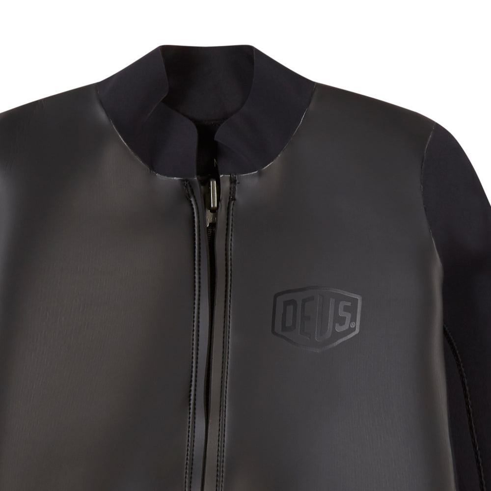 Canggu Long-sleeve Zip Wetsuit - Black