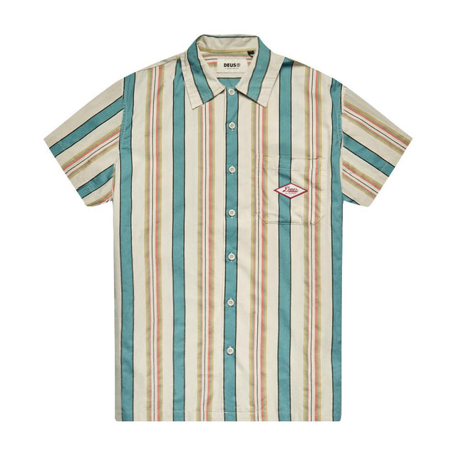 Oscar Stripe Shirt - Tropical Stripe