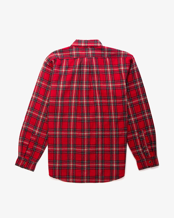 Allan Flannel Shirt - Red