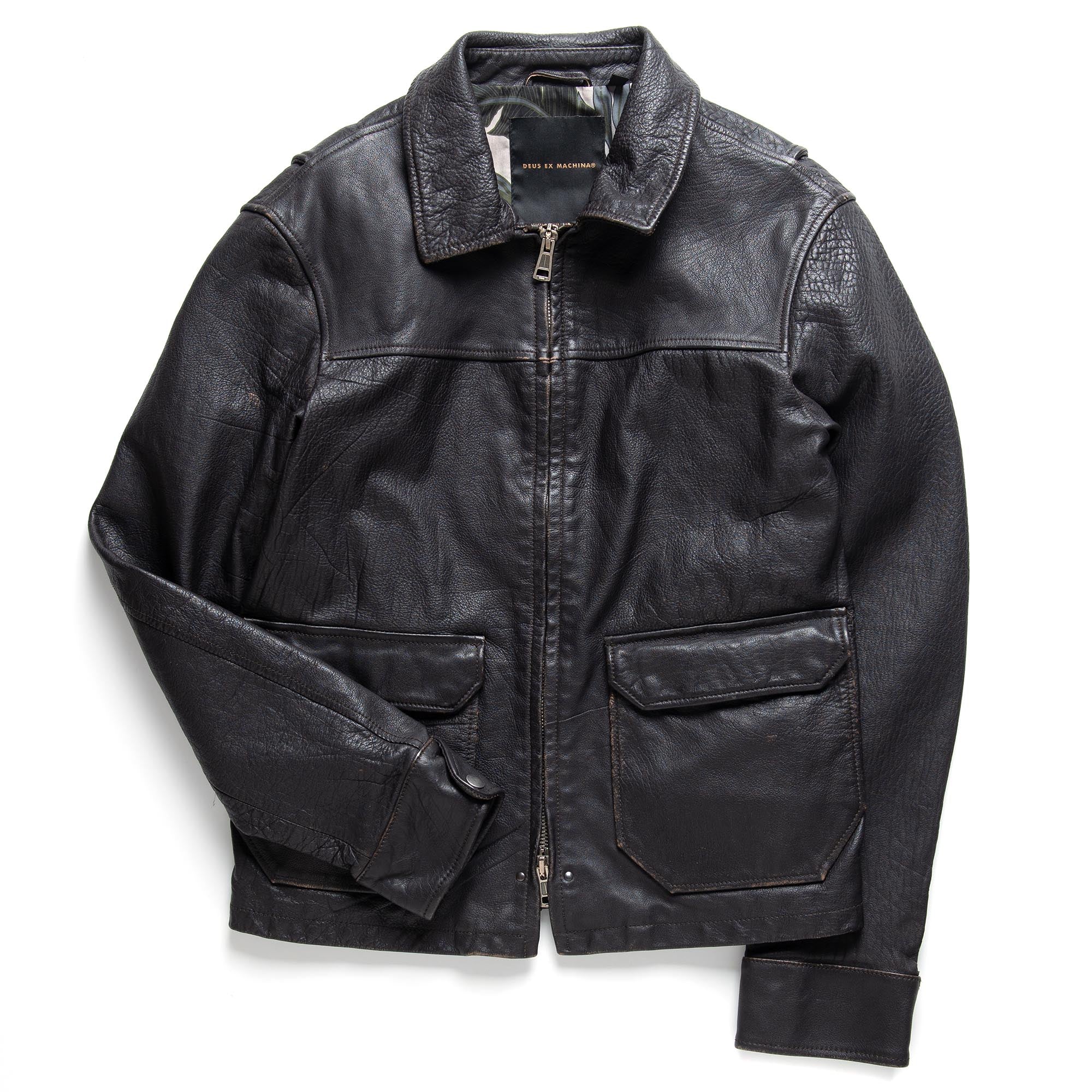 The Patrol Jacket - Faded Black – Deus Ex Machina Europe