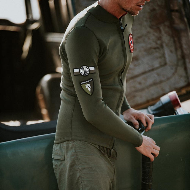 Hover Long-sleeve Wetsuit - Olive